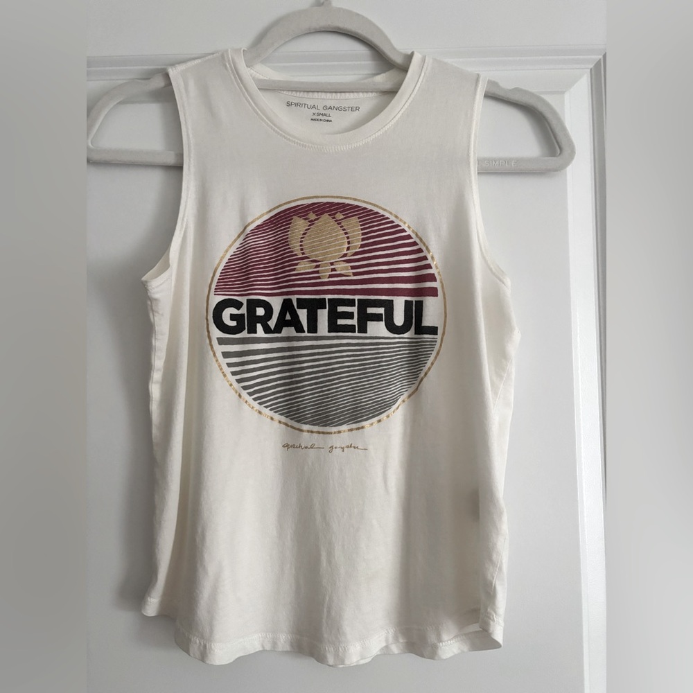 Spiritual Gangster ‘Grateful’ Tank Top